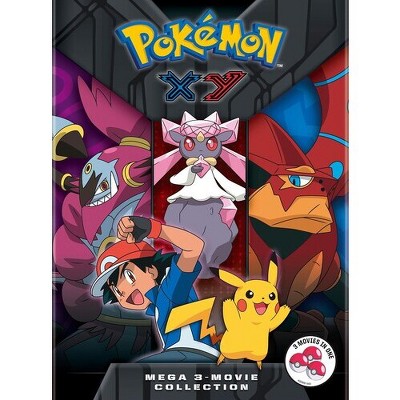 Pokemon Xy Mega 3 movie Collection dvd Target