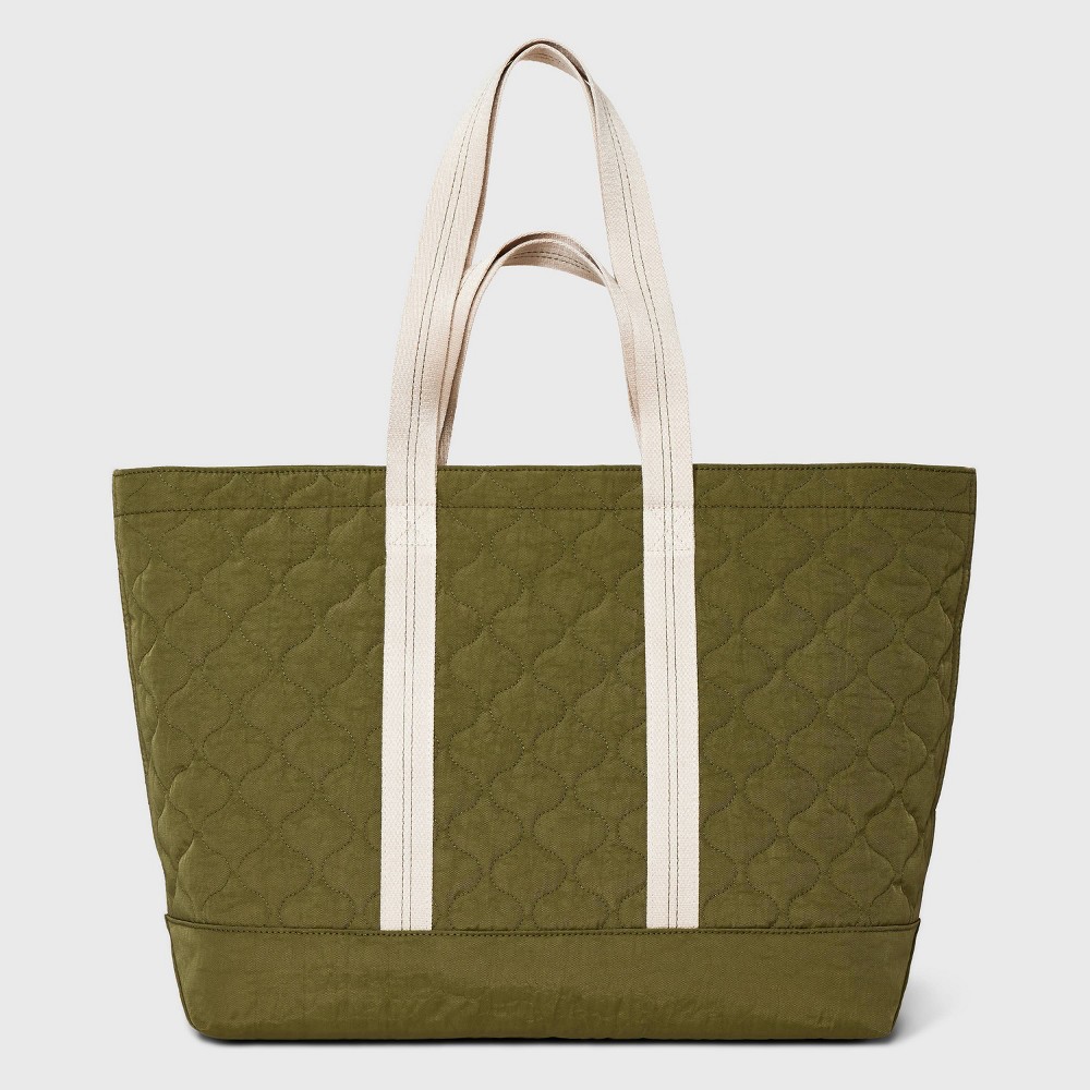 Photos - Travel Accessory Tote Handbag - Universal Thread™ Green