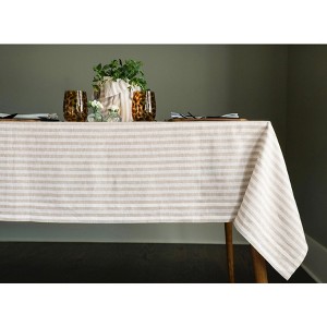 Solino Home Linen Stripe Tablecloth | Amalfi - 1 of 4