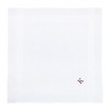 Umo Lorenzo Men's Cotton Boxed Initial Alphabet Handkerchiefs (Pack of 3) - 4 of 4