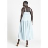ELOQUII Women's Plus Size Smocked Tiered Maxi Dress - 4 of 4