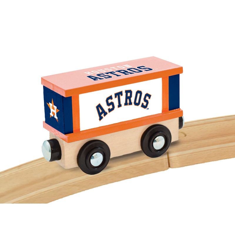 MasterPieces Wood Train Box Car - MLB Houston Astros, 4 of 5