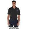 University of San Diego Adult Polo Left Chest Logo, Black - 3 of 4