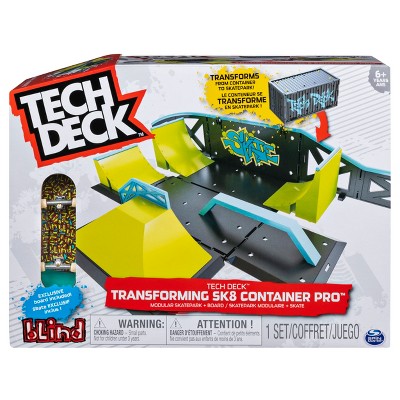 Tech Deck Transforming Sk8 Container Pro Modular Skatepark With Exclusive Fingerboard Kids Toy For Ages 6 And Up Target