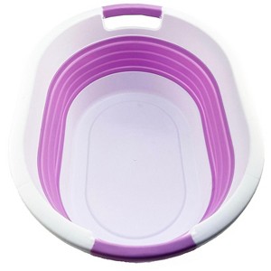 SAMMART 23L (6 gallon) Collapsible Plastic Laundry Basket - 1 of 4