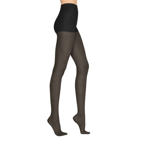 LECHERY Women's Cross Pattern Tights (1 Pair) - L/Xl, Black