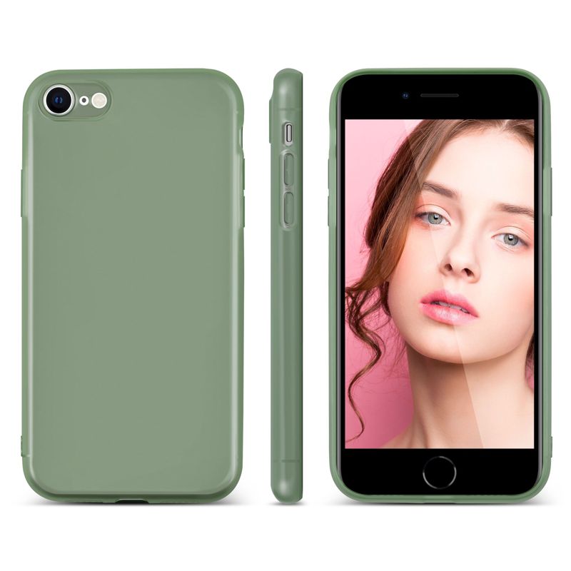Insten Translucent Matte Case For iPhone, Semi-Transparent Smooth Touch Soft TPU Thin Cover, 4 of 10
