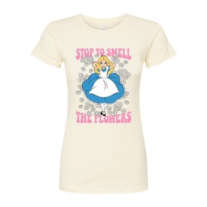 Women's - Disney - Alice In Wonderland Fitted Graphic T-Shirt - 1 of 3