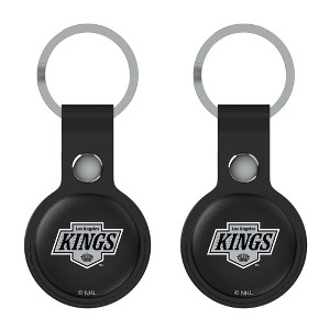 Keyscaper NHL Western Conference Teams Insignia Black Airtag Holder 2-Pack - 1 of 4