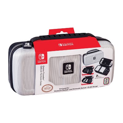 Nintendo Switch Game Traveler Deluxe Travel Case - Light Gray : Target