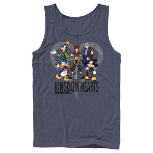 Men's Kingdom Hearts 3 Box Art Tank Top - 1 of 4