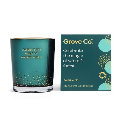 Grove Co. Sparks of Joy Candle - Balsam Fir - 5.5oz