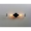 Maxim Lighting Crosby 2 - Light Wall Light in  Black - 3 of 4