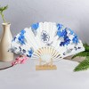 Unique Bargains Floral Folding Fan 1 Pc - 4 of 4