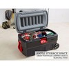 Rubbermaid 35 Gallon Action Packer Lockable Latch Indoor and Outdoor Storage Box Container with Wheels for Home, Garage, Backyard - 2 of 4