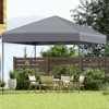 Costway 10 X 10 FT Pop up Canopy Tent with Portable Carrying Bag 8 Stakes 4 Wind Ropes Pink/Yellow/Beige/White/Gray/Navy - 2 of 4