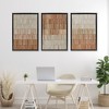 Stupell Industries Tiled Terracotta Walls 3pc Floating Frame Art Set - 2 of 4