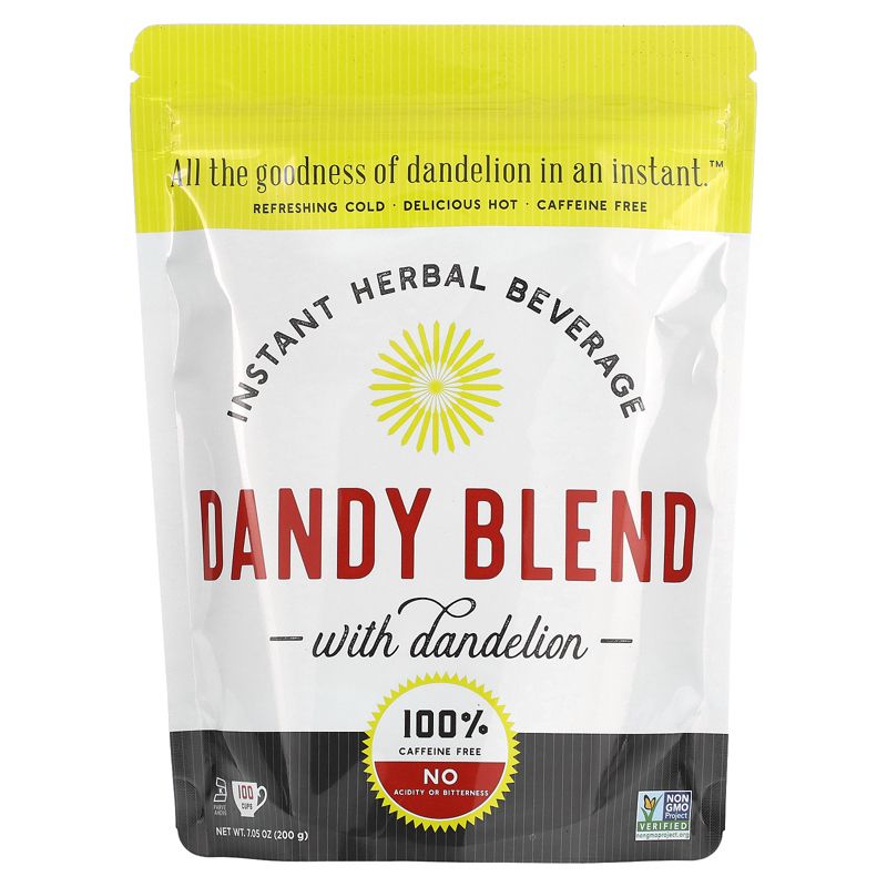 Dandy Blend Instant Herbal Beverage with Dandelion, Caffeine Free, 7.05 oz (200 g), 1 of 3