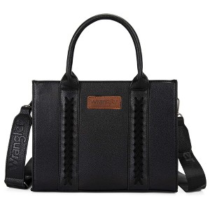 Purse for Women Medium Tote Bag Handbags Top-Handle Handbags All Black SK-WG70-8120DBK - 1 of 4