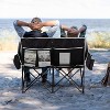 VINGLI Oversized Double Camping Chair for Adult，Loveseat Camping Chairs 2 Person Heavy Duty Lawn Chairs with Cup Hold for Beach/Outdoor - 2 of 4