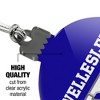 Wellesley College Primary Logo Acrylic Christmas Tree Holiday Ornament - 4 of 4