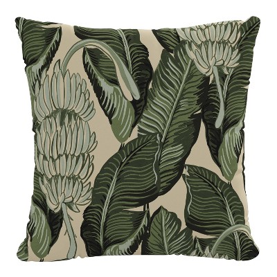 Palm leaf cushion target best sale