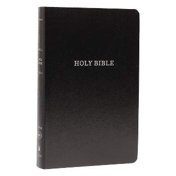 KJV, Gift and Award Bible, Imitation Leather, Black, Red Letter Edition - by  Thomas Nelson (Paperback)