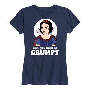 Women's - Disney Princess - You Must Be Grumpy Short Sleeve Graphic T-Shirt - 1 of 4