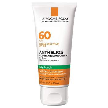 La Roche Posay Anthelios Clear Skin Dry Touch Face Sunscreen for Acne Prone Skin - SPF 60 