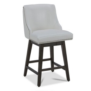 Spruce&Spring Counter Height Swivel Barstool Set of 2 - 1 of 4