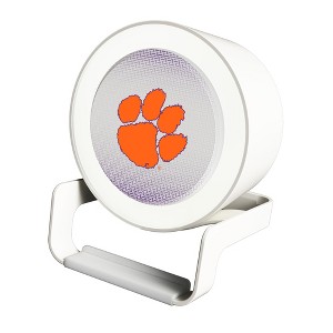 Keyscaper Clemson University Tigers Linen Night Light Charger and Bluetooth Speaker - 1 of 3
