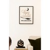 Transpac 32.25 in Off-White Halloween Flying Lessons Framed Wall Art Wood Wall Sign Panels for Halloween Decor - 3 of 4