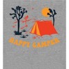 Adventure Society Happy Camper Adult Long Sleeve Hoodie - 2 of 2