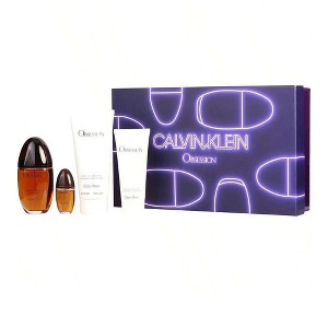 Obsession by Calvin Klein for Women - 4 Pc Gift Set 3.3oz EDP Spray, 0.5oz EDP Spray, 3.4oz Shower Gel, 6.7oz Body Lotion - 1 of 1