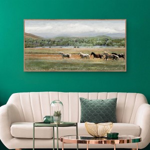 Masterpiece Art Gallery 24"x48" Summer Herd Wall Art - 1 of 4