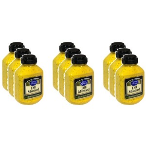 Silver Springs Dill Yellow Mustard - Case of 9 - 9.5 oz - 1 of 2