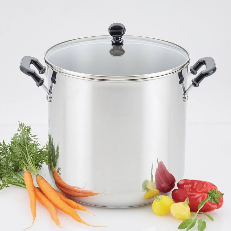 Farberware Classic Stainless Steel 11-Quart Covered Stockpot, 5 of 9