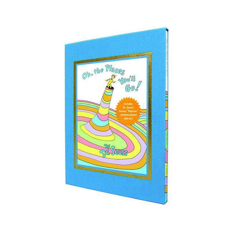 Oh, the Places You&#39;ll Go! Deluxe Edition - (Classic Seuss) by  Dr Seuss (Hardcover), 1 of 4