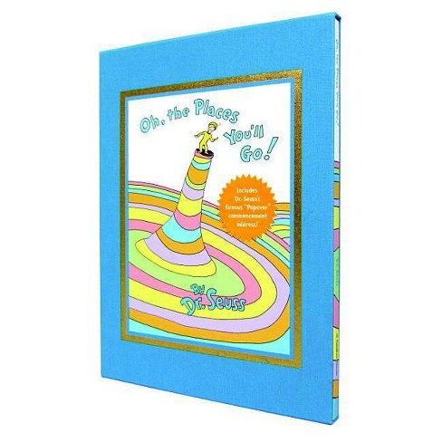 Oh, the Places You'll Go! Deluxe Edition - (Classic Seuss) by  Dr Seuss (Hardcover) - image 1 of 1