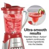 Hamilton Beach Blender / Chopper 58144: 700W 4-Speed Kitchen System, 40oz Capacity, Dishwasher-Safe, Red - 4 of 4
