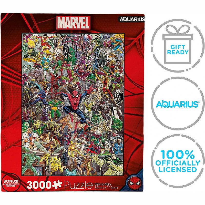 Aquarius Puzzles Marvel Spider-Man Villains 3000 Piece Jigsaw Puzzle, 3 of 4