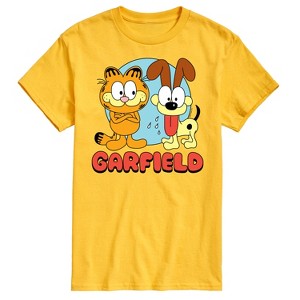 Men's - Garfield - Garfield Odie Doodle Short Sleeve Graphic T-Shirt - 1 of 4
