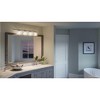 Urban Ambiance Luxury Luxe Industrial Bath Fixture,  8-3/4"H x 35-1/2"W,  Polished Chrome Finish, UHP2046 - 2 of 4