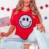 Simply Sage Market S.W.Smiley Patriotic Stars Short Sleeve Tee - 2 of 4