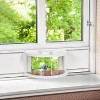Snynuxx Window Bird Feeder Inside House with 180° Clear View, Durable Wood and Safe Birder Feeder, White - 3 of 4
