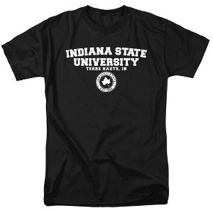 Men's Indiana State University Official Circle Logo T-Shirt - 1 of 4