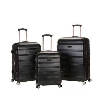 World Traveler Butterfly 2-piece Hardside Carry-on Spinner Luggage Set ...