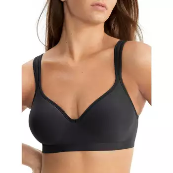 Bali Wire-Free Bra Womens Double Support Full Coverage Wicking