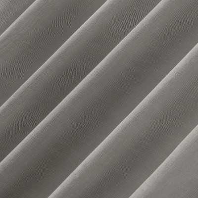 Gray Sheer Polyester Tab Top Curtain Panel 50" x 108"