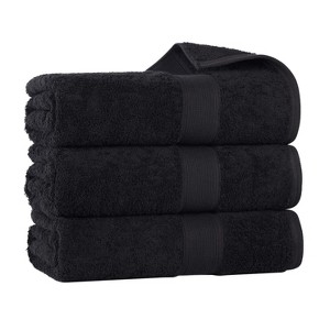 Organic Cotton Medium Weight Solid Towel Set by Blue Nile Mills - 1 of 4